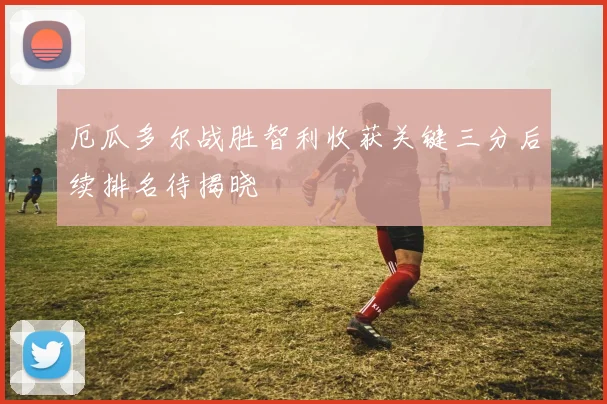 厄瓜多尔战胜智利收获关键三分后续排名待揭晓