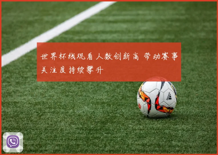 世界杯线观看人数创新高 带动赛事关注度持续攀升